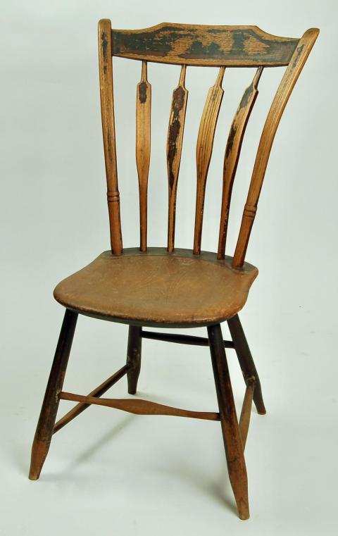 1968.818.2 arrow-back Windsor side chair