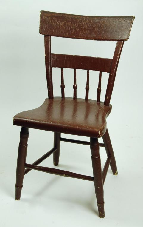 1979.169.2 plank-seat side chair