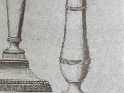 candlestick design c 1800