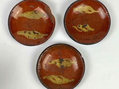 1973.177 redware dishes